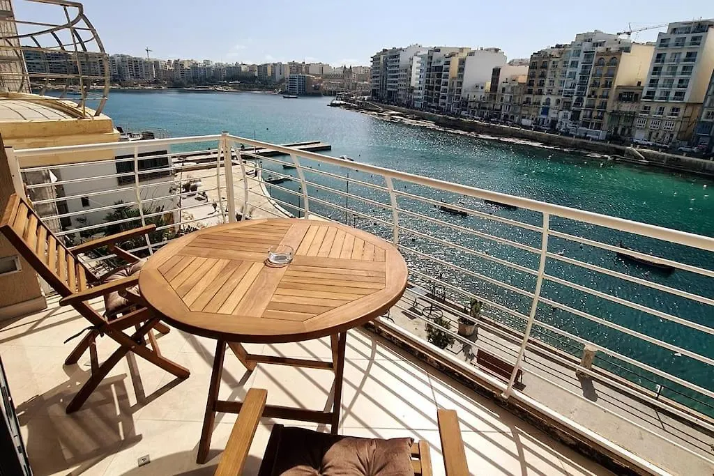 Seaview 2 Bedroom Ap. In Spinola San Ġiljan