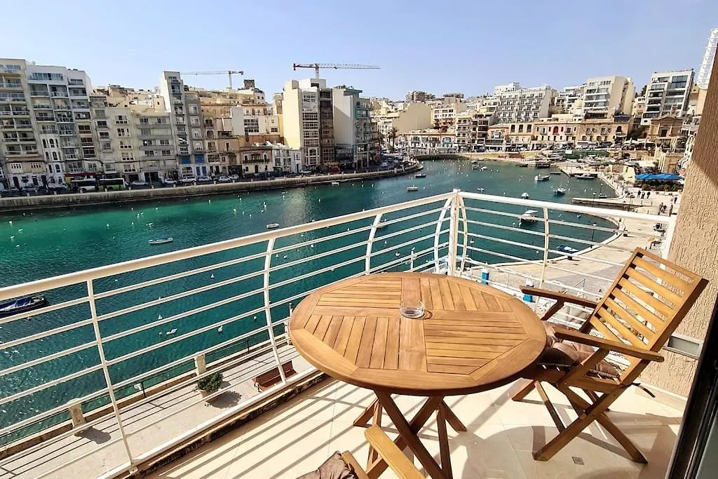 Seaview 2 Bedroom Ap. In Spinola San Ġiljan